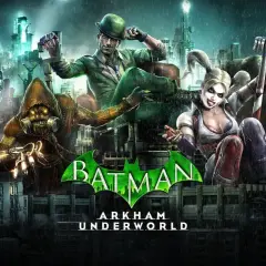 Mr Freeze, Scarecrow, Riddler, Harley Quinn i Killer Croc w Batman Arkham Underworld.