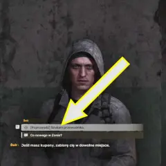 Gracz w grze S.T.A.L.K.E.R. Anomaly pyta NPC: "Szukam przewodnika".