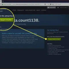 Jak utworzyć konto na Steam? Kliknij "Setup Steam Profile", aby zacząć personalizować swój profil i grać ze znajomymi.