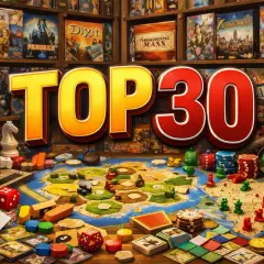 TOP 30 najlepsze gry RPG: plansze, kości, karty i pionki tworzą magiczny świat przygód.