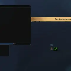 Konsola gry Bannerlord z włączonymi bannerlord cheats. Osiągnięcia wyłączone.