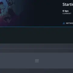 Steam pokazuje pobieranie gry "Don't Starve Together". Jeśli masz problemy, spróbuj jak wyczyścić pamięć podręczną Steam.