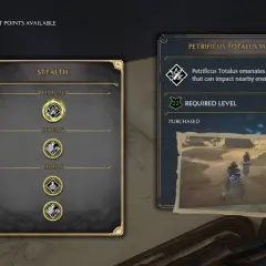 Hogwarts Legacy: Petrificus Totalus Mastery, odblokuj zaklęcie o efekcie obszarowym, które unieruchamia wrogów. Wymagany poziom 22.
