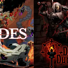 Hades i Darkest Dungeon – dwa mroczne roguelike z bohaterami walczącymi o przetrwanie.
