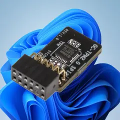 Moduł GC-TPM2.0 SPI z chipem Infineon, kluczowy element dla bezpieczeństwa systemu Windows 11.