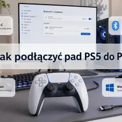 Jak podłączyć pada PS5 do PC? Zobacz, jak łatwo połączyć kontroler przez USB-C lub Bluetooth, by cieszyć się grami na Windows 10/11.