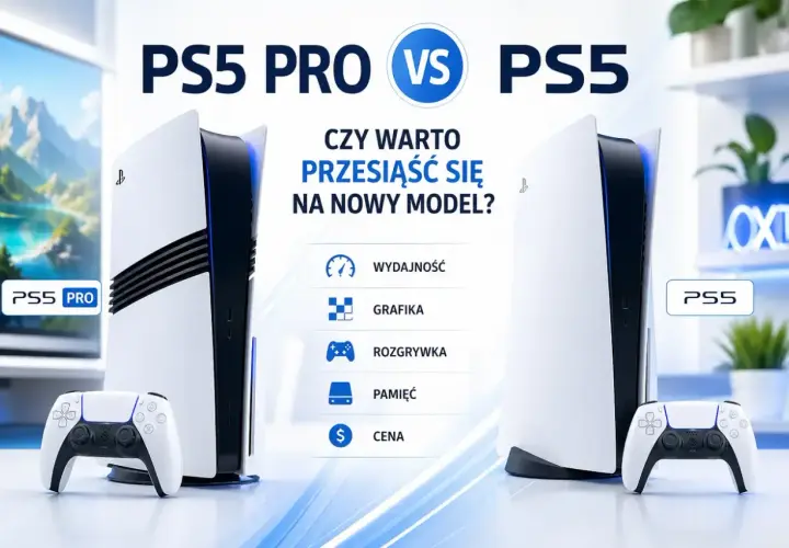 Porównanie PS5 Pro i PS5. Czy warto czekać na premierę PS5 Pro? Sprawdź wydajność, grafikę, rozgrywkę i cenę.
