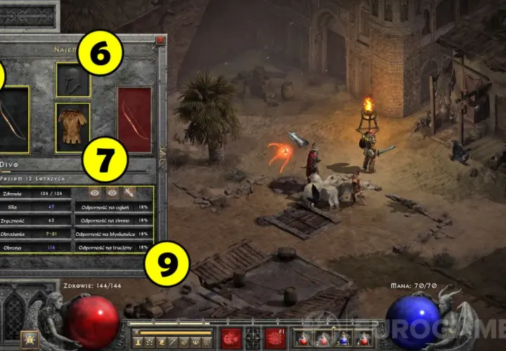 Najlepszy najemnik dla czarodziejki w Diablo 2 – Potęga, która zmieni twoją grę