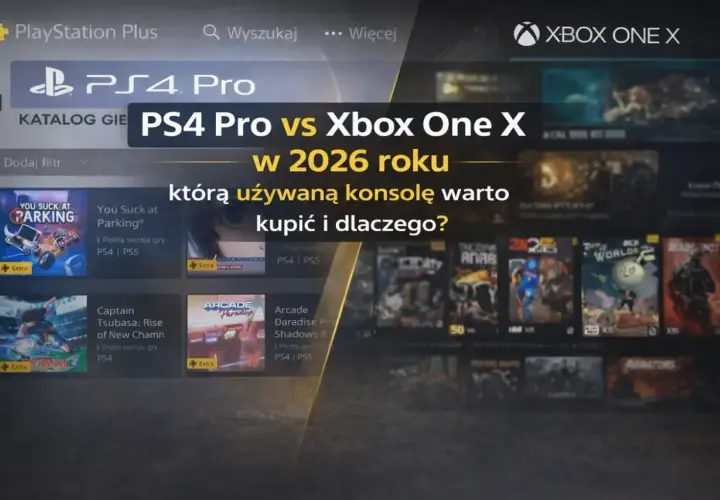 Porównanie PS4 Pro vs Xbox One X w 2026 roku. Którą konsolę warto kupić?