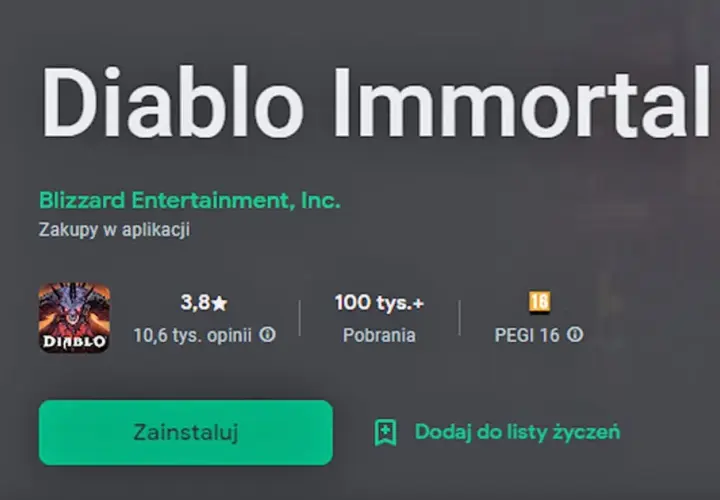 Diablo Immortal za darmo? Ukryta prawda o darmowej grze mobilnej