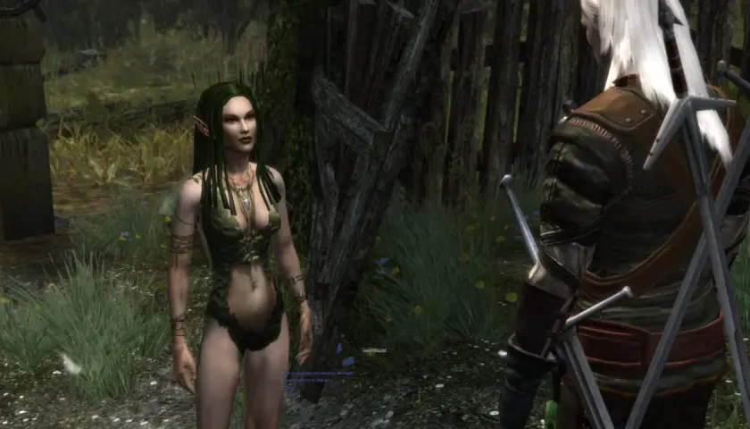Wiedźmin Geralt, Biały Wilk, spotyka elfkę w lesie. Czy to początek jego powrotu?