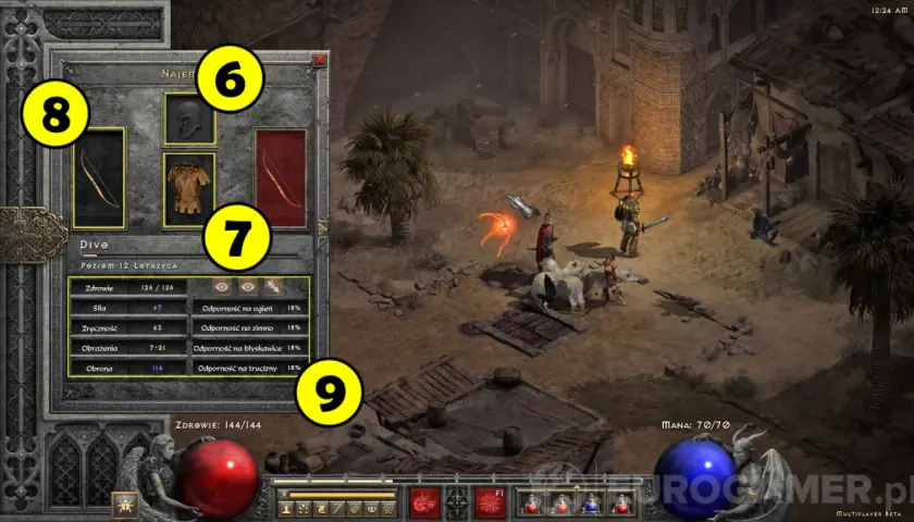 Najlepszy najemnik dla czarodziejki w Diablo 2 – Potęga, która zmieni twoją grę