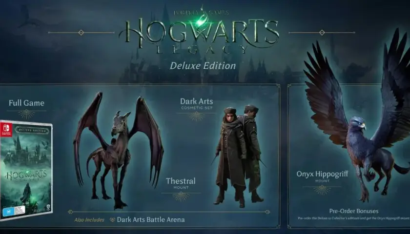 Zawartość Hogwarts Legacy Deluxe Edition - Kompletny przegląd