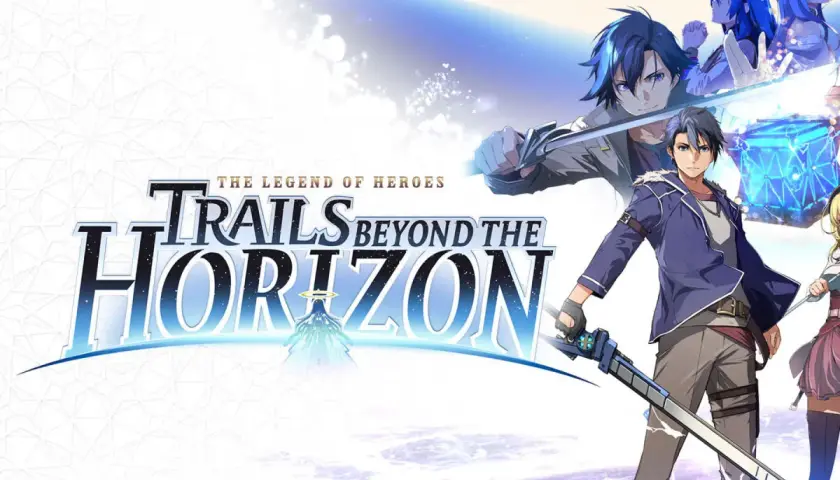 Postacie z gry "The Legend of Heroes: Trails Beyond the Horizon" gotowe do walki.