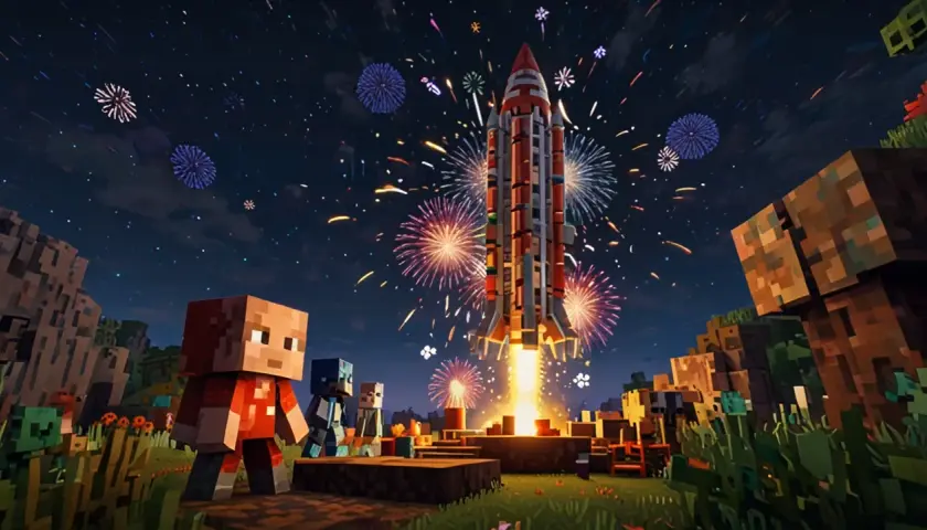 Jak zrobić wyrzutnię rakiet w Minecraft: Krok po kroku poradnik