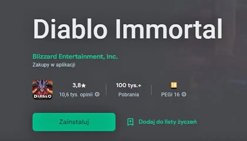 Diablo Immortal za darmo? Ukryta prawda o darmowej grze mobilnej