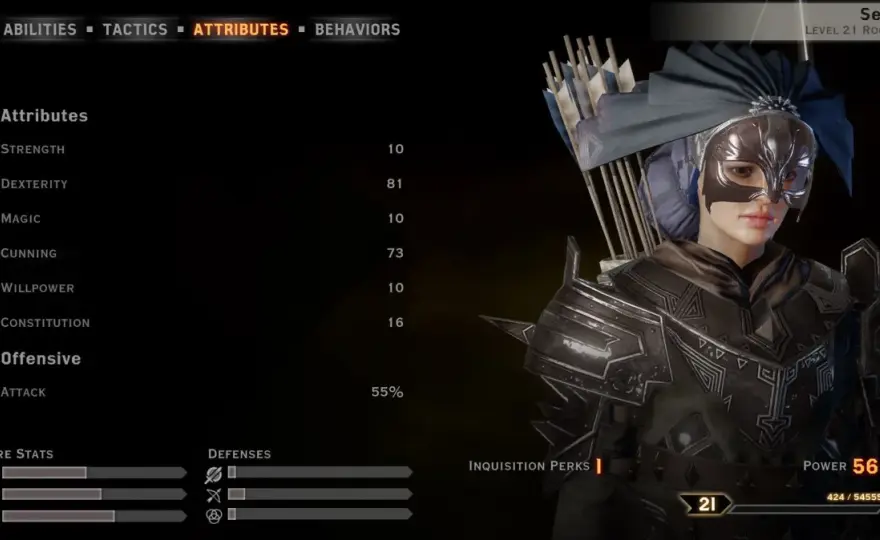 Sera w Dragon Age Inkwizycja - Build, romans i klucz do aprobaty