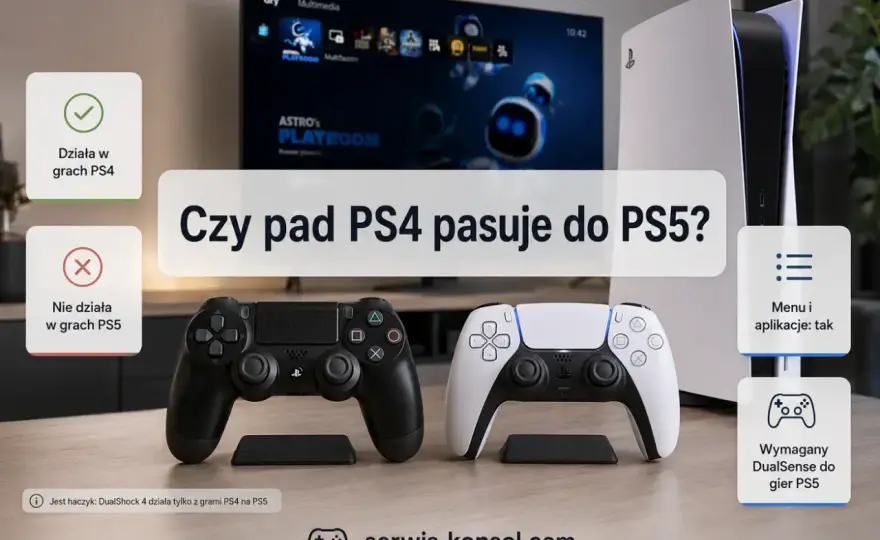 Czy pad od PS4 pasuje do PS5 - Poznaj fakty i uniknij błędów