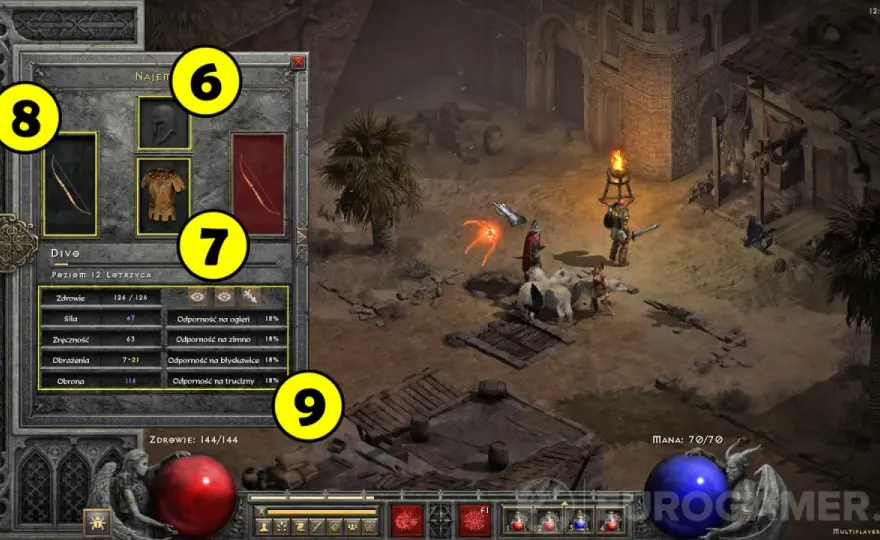 Najlepszy najemnik dla czarodziejki w Diablo 2 – Potęga, która zmieni twoją grę