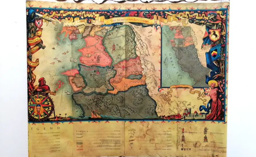 Temeria w Wiedźminie - Poznaj historię i mapę królestwa Foltesta