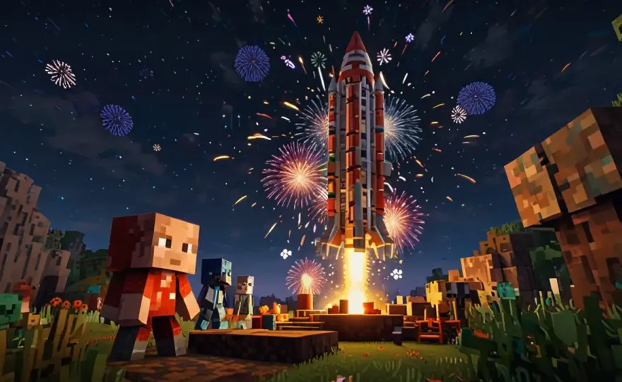 Jak zrobić wyrzutnię rakiet w Minecraft: Krok po kroku poradnik