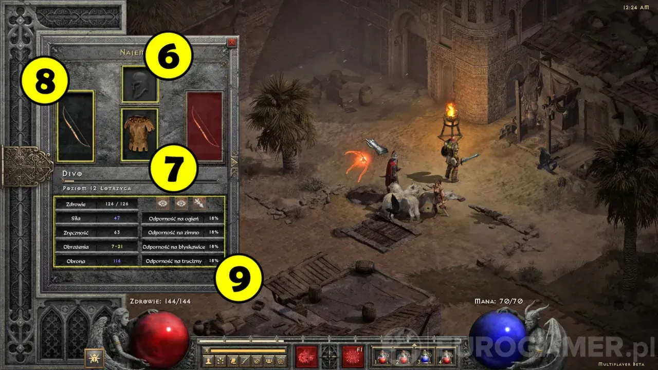 Najlepszy najemnik dla czarodziejki w Diablo 2 – Potęga, która zmieni twoją grę