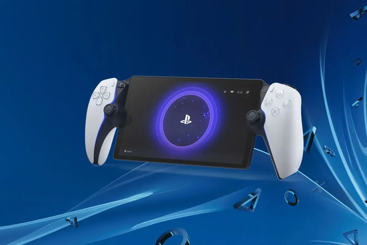 Nowe urządzenie PS5 Portal pozwala grać w ulubione gry PlayStation na przenośnym ekranie.