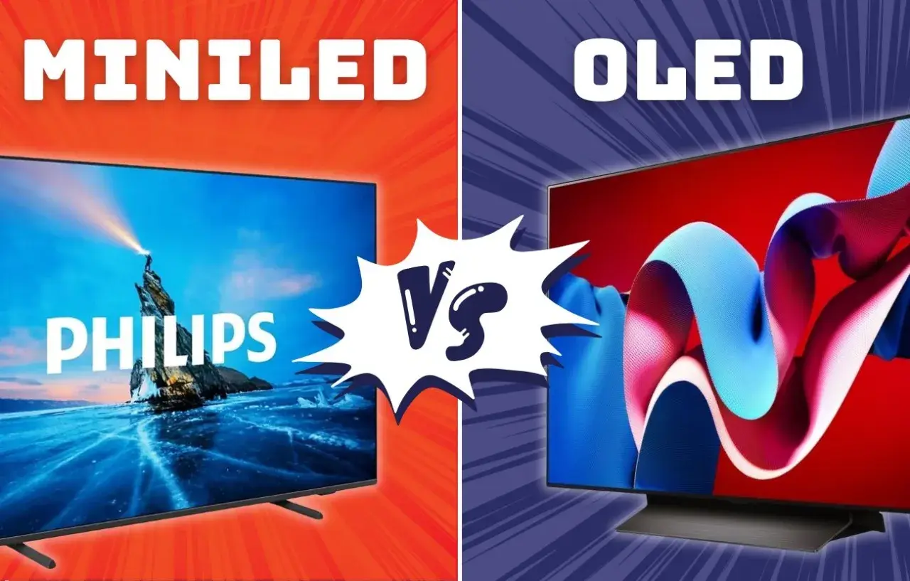 Porównanie technologii: Philips MiniLED kontra telewizor OLED. Który ekran wybrać?