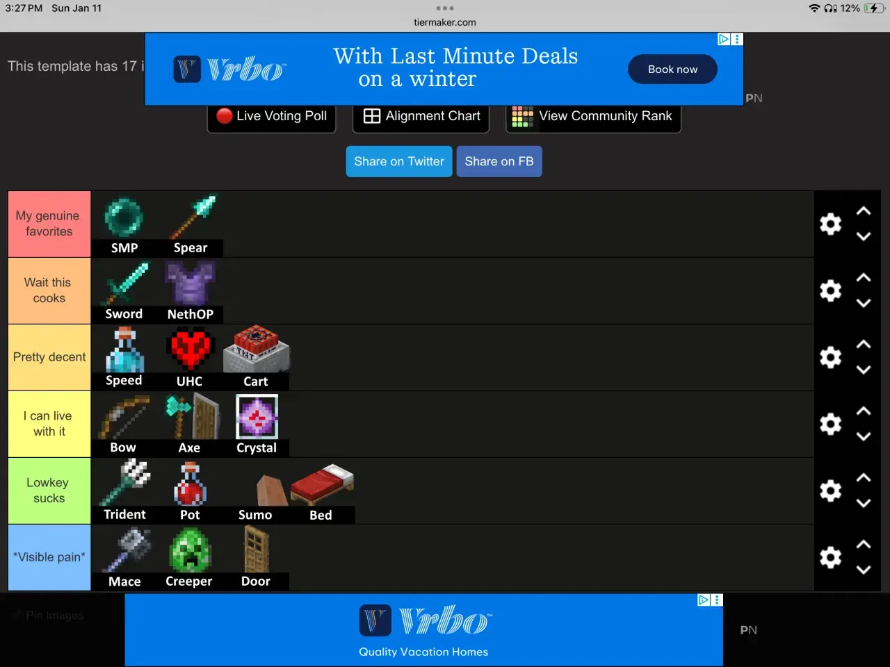 Ranking przedmiotów z Minecrafta, które można wykorzystać w pvp. Od ulubionych po te, które są "widocznym bólem".