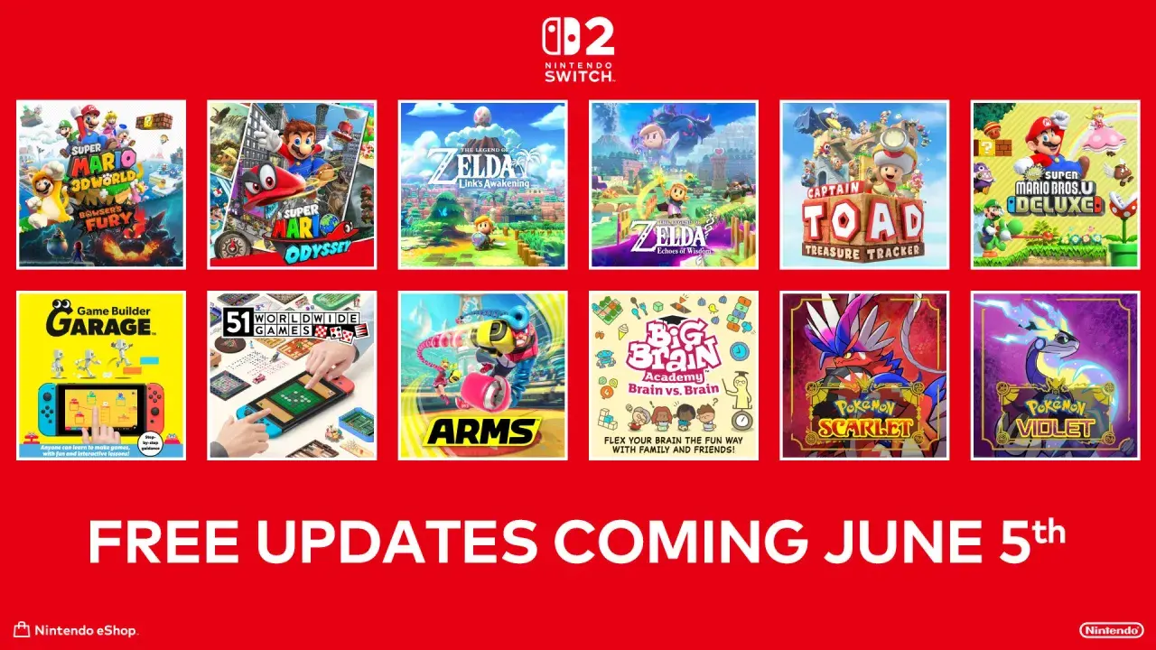 Kolekcja gier na Nintendo Switch: Super Mario, Zelda, Pokémon i inne. Szukasz darmowe gry na Nintendo Switch? Sprawdź aktualizacje!