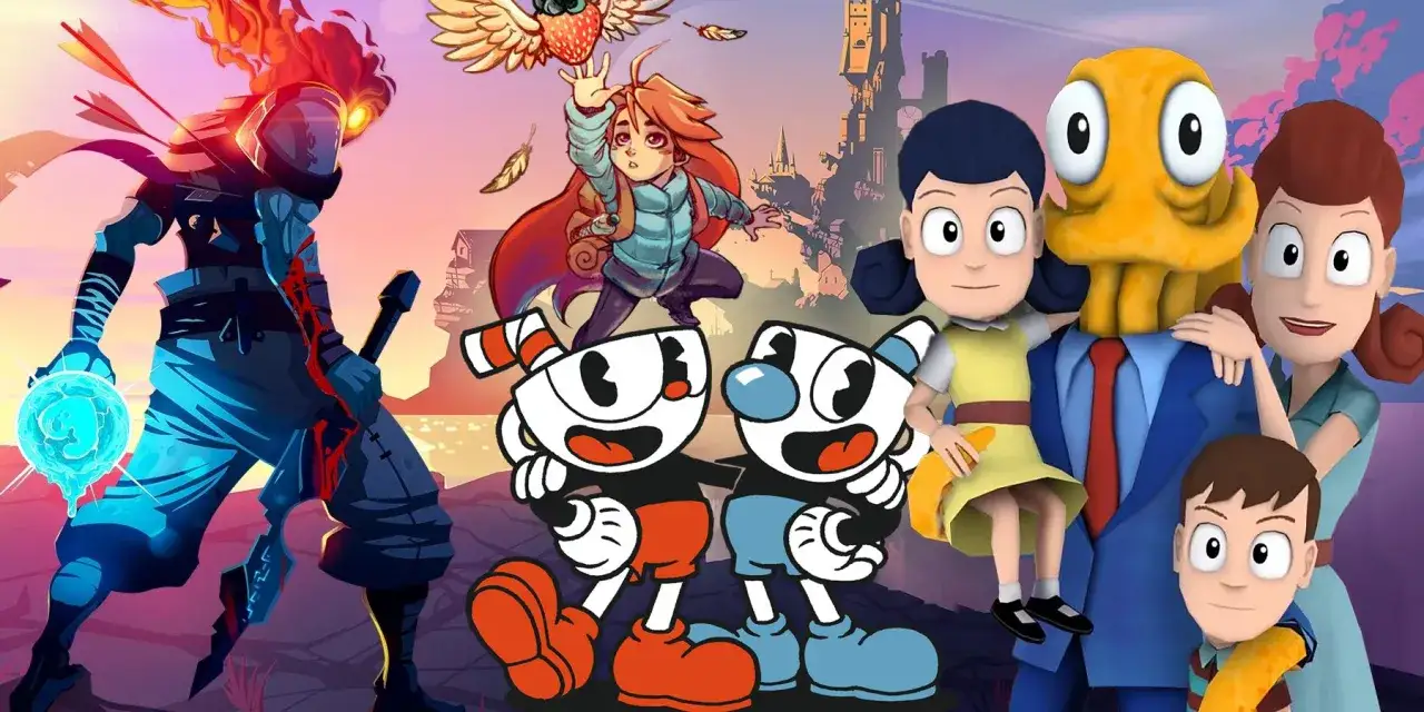 Postacie z gier, w tym Cuphead i Mugman, walczą o przetrwanie w najtrudniejszej grze na świecie.