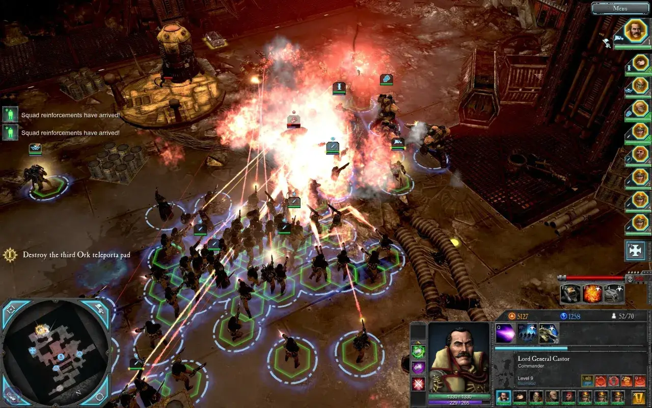 Bitwa w Dawn of War II: Retribution. Wybuchy, ostrzał i żołnierze walczący o przetrwanie.