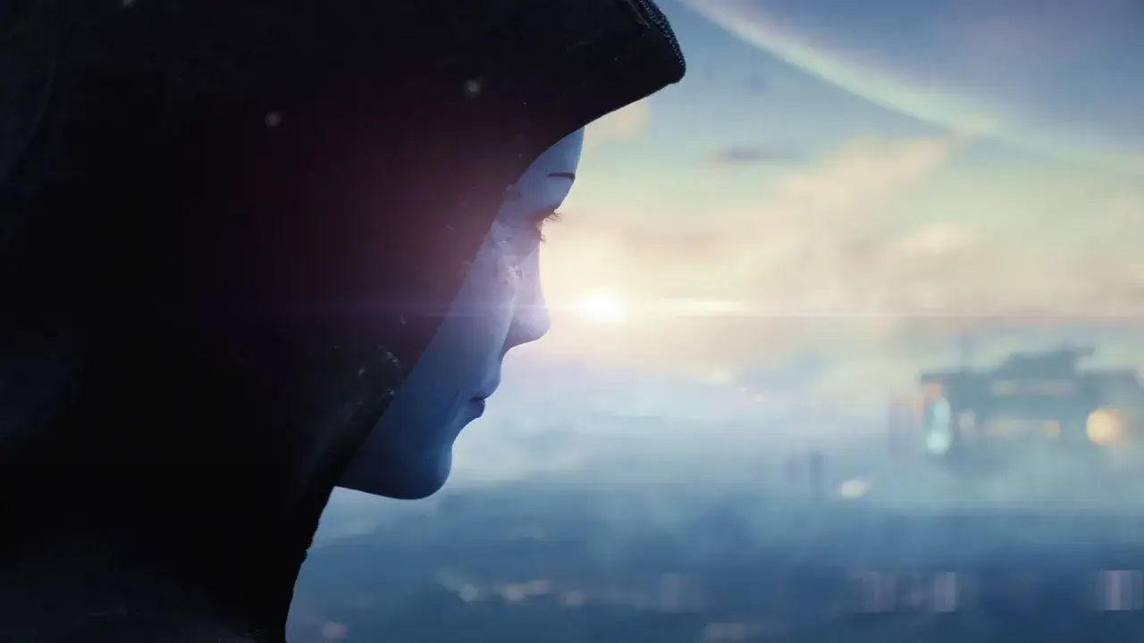 Asari spogląda na horyzont, czekając na powrót legendy. Czy to zapowiedź Mass Effect 5?